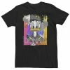 Big & Tall Disney Donald Duck Face Portrait Abstract Background Tee -Disney Sales Store unnamed file 3132