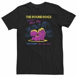 Big & Tall Disney Lady & The Tramp The Pound Dogs Starring Miss Peg Tee