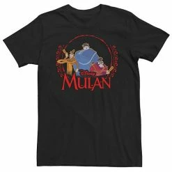 Big & Tall Disney Mulan Group Shot Dress Up Squad Goals Tee