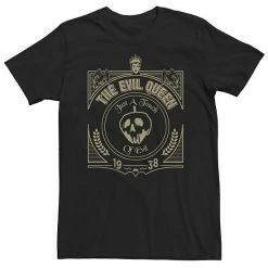 Big & Tall Disney Princess The Evil Queen Poison Apple Logo Tee