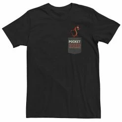 Big & Tall Disney Mulan Mushu Pocket Sized Portrait Tee