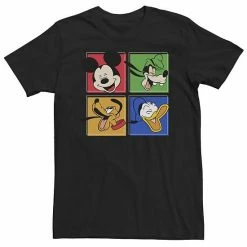 Big & Tall Disney Mickey & Friends Laughing Panels Tee