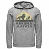 Men's Disney The Lion King Classic Logo Silhouette Hoodie -Disney Sales Store unnamed file 3296