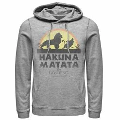 Men's Disney The Lion King Classic Logo Silhouette Hoodie