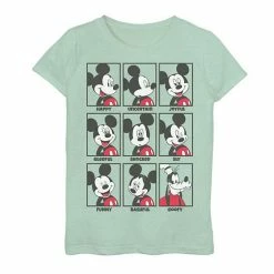 Disney's Mickey Mouse Girls 7-16 Emotions Goofy Smile Graphic Tee Athletic Heather 11 Disney's Mickey Mouse Girls 7-16 Emotions Goofy Smile Graphic Tee Athletic Heather -Disney Sales Store unnamed file 3320