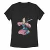 Juniors' Disney Mulan First Cut Watercolor Pose Tee -Disney Sales Store unnamed file 3327