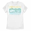 Juniors' Disney Frozen 2 Arendelle Group Silhouette Graphic Tee -Disney Sales Store unnamed file 3335