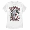Juniors' Disney The Nightmare Before Christmas Jack Santa Claus Graphic Tee -Disney Sales Store unnamed file 3347