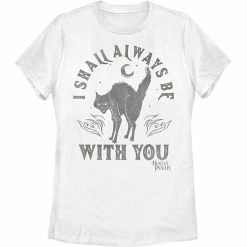 Juniors' Disney Hocus Pocus Binx I Shall Always Be With You Tee