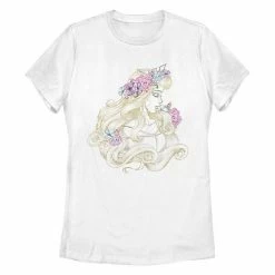 Juniors' Disney's Sleeping Beauty Shimmering Missy Crew Tee