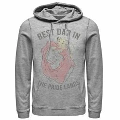 Men's Disney The Lion King Simba Mufasa Best Dad Hoodie