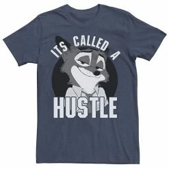 Men's Disney's Zootopia Nick It's Called A Hustle Circle Portrait Tee