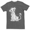 Men's Disney The Lion King Simba Splatter Tee -Disney Sales Store unnamed file 3433
