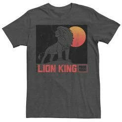 Men's Disney The Lion King Simba Pride Rock Gradient Sunset Tee