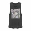 Juniors' Disney's Aladdin Jasmine "Dreamer" Pop Art Muscle Tank Charcoal -Disney Sales Store unnamed file 3461