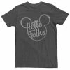 Men's Disney Mickey Mouse Hello Folks Mickey Head Tee -Disney Sales Store unnamed file 3470