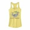 Juniors' Disney's Lilo & Stitch Trippy Stitch Big Face Graphic Tank Royal Heather -Disney Sales Store unnamed file 3471