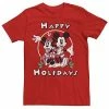 Men's Disney Mickey And Minnie Mouse Happy Holidays Christmas Tee -Disney Sales Store unnamed file 349