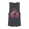 Juniors' Disney's Aladdin Magic Carpet Ride Graphic Muscle Tank Charcoal -Disney Sales Store unnamed file 3497