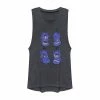 Juniors' Disney's Aladdin Genie Expressions Graphic Muscle Tank Pine Heather -Disney Sales Store unnamed file 3500
