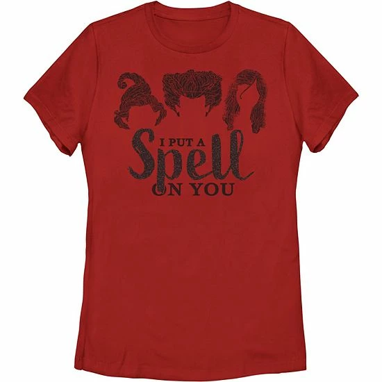 Juniors' Disney Hocus Pocus I Put A Spell On You Group Shot Tee Juniors' Disney Hocus Pocus I Put A Spell On You Group Shot Tee -Disney Sales Store unnamed file 3543