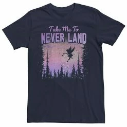 Men's Disney Tinkerbell Neverland Vintage Silhouette Tee