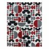 Gertmenian Bravo Disney's Mickey Mouse Spheres Rug White Red -Disney Sales Store unnamed file 357