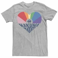 Men's Disney The Lion King Simba Hakuna Matata Heart Tee