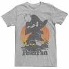 Men's Disney's Peter Pan Fly To Neverland Hook Silhouette Tee -Disney Sales Store unnamed file 3604