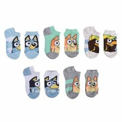 Disney Baby / Toddler 6-Pack Bluey & The Gang Low Cut Socks
