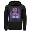 Disney's Aladdin Men's Lamp Poster Graphic Hoodie Black