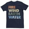 Men's Disney Frozen 2 Element Text Stack Fill Tee -Disney Sales Store unnamed file 3669