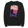 Men's Disney The Lion King Simba Pride Rock Logo Poster Sweatshirt -Disney Sales Store unnamed file 3688