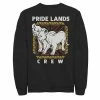 Men's Disney The Lion King Live Action Simba Nala Pride Lands Crew Sweatshirt -Disney Sales Store unnamed file 3712