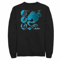 Juniors' Disney's Aladdin Genie & Friends Graphic Sweatshirt
