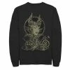 Men's Disney Sleeping Beauty Maleficent Crow Branches Sweatshirt -Disney Sales Store unnamed file 3758