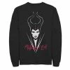 Men's Disney Live Action Maleficent Mistress Of Evil Line Art Sweatshirt -Disney Sales Store unnamed file 3760