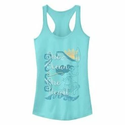 Junior's Disney's Moana "One Ocean One Heart" Racerback Tank