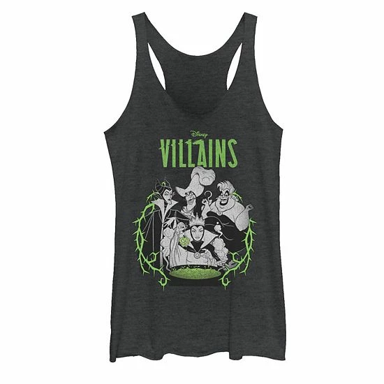 Juniors Disney Villain Lockup Group Shot Tank Juniors Disney Villain Lockup Group Shot Tank -Disney Sales Store unnamed file 3772