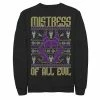 Men's Disney Villains Mistress Of All Evil Knit Sweater Fleece -Disney Sales Store unnamed file 3789