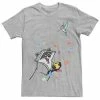 Men's Disney Pocahontas Meeko Flit Colorful Leafs Fall Tee -Disney Sales Store unnamed file 3802