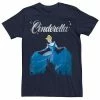 Men's Disney Cinderella Vintage Castle Silhouette Tee -Disney Sales Store unnamed file 3804