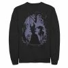 Men's Disney's Sleeping Beauty Maleficent Dragon Silhouette Fleece