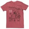 Men's Disney Peter Pan Captain Hook And Mr. Smee Outline Sketch Tee -Disney Sales Store unnamed file 3818