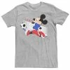 Men's Disney Mickey Mouse French Soccer Uniform Portrait Tee -Disney Sales Store unnamed file 3841