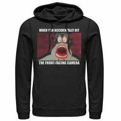 Men's Disney The Little Mermaid Ursula Front-Facing Camera Meme Hoodie
