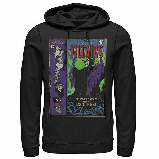 Men's Disney Villains Deliciously Wicked Comic Hoodie Men's Disney Villains Deliciously Wicked Comic Hoodie -Disney Sales Store unnamed file 3846