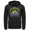 Men's Disney Sleeping Beauty Silhouette Maleficent Rock Theme Hoodie