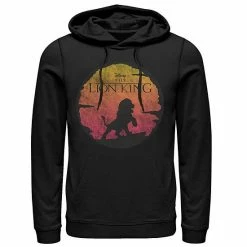 Men's Disney The Lion King Vintage Sunset Logo Pullover Hoodie