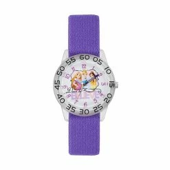 Disney Princess Cinderella, Rapunzel & Belle Kids' Time Teacher Watch